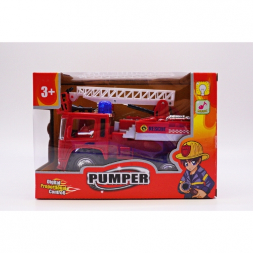 LED 움직이는 119 소방차 장난감 911 구급차 자동차 어린이 유아 직업윤리 인지교육