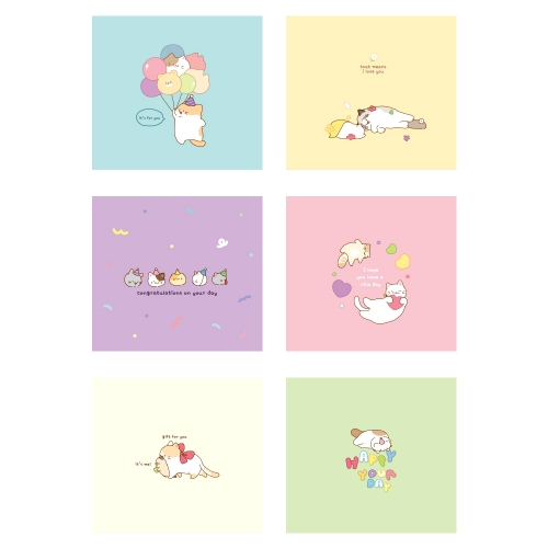 냥냥 팝업카드(2000원X30개)