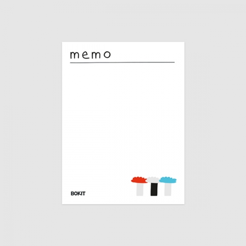 보킷 떡메모지 숲시리즈 3종