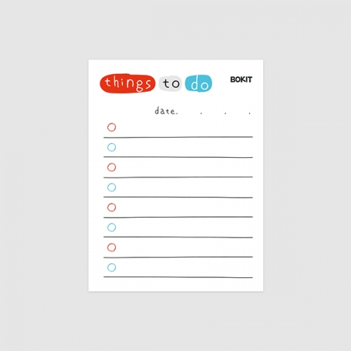 보킷 떡메모지 숲시리즈 3종