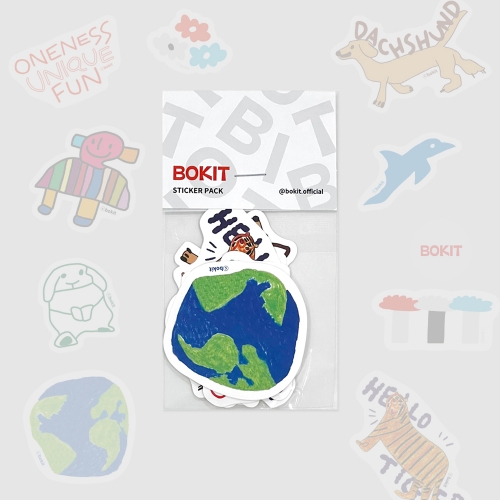 보킷 조각 스티커팩 10pcs