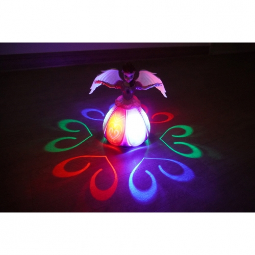 춤추는 엔젤걸 2종 작동완구 댄싱 LED 멜로디 장난감 소리나는 움직이는 겨울 공주 인형