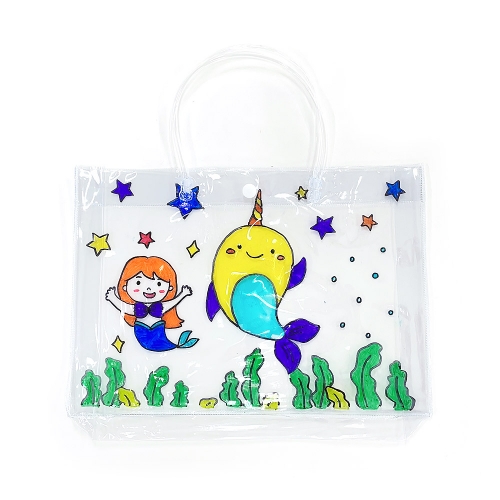 내가 꾸미는 투명 비치백 만들기