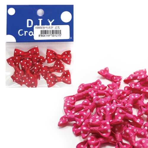 장식 리본 25mm_땡땡이 도트_봉투포장