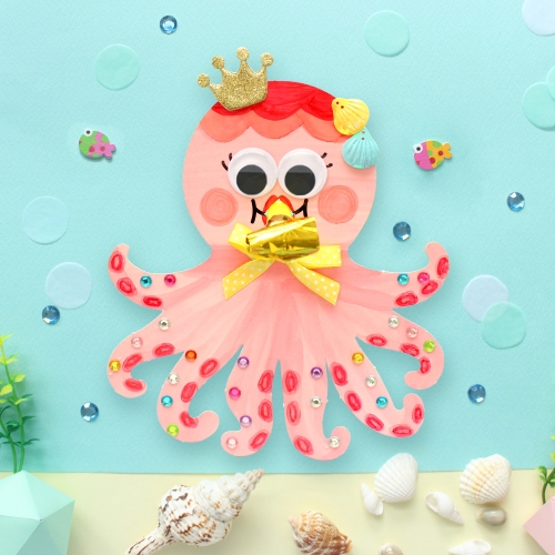 문어 종이 피리 5set