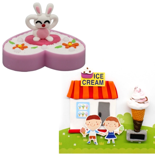 클레이 놀이터 모양놀이 2단계/부자재 제공