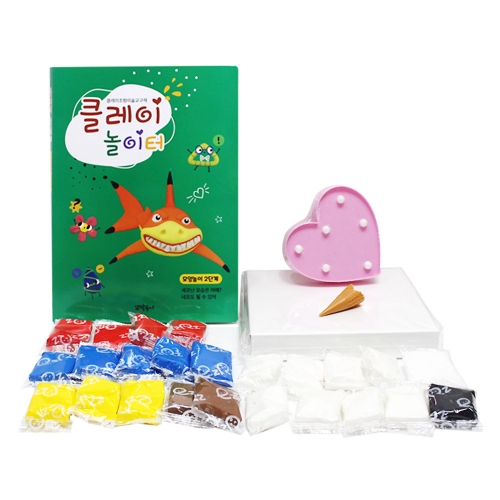 클레이 놀이터 모양놀이 2단계/부자재 제공
