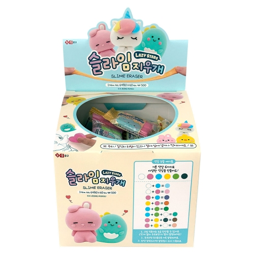 레이지스타 슬라임지우개 3탄(500원X60개)