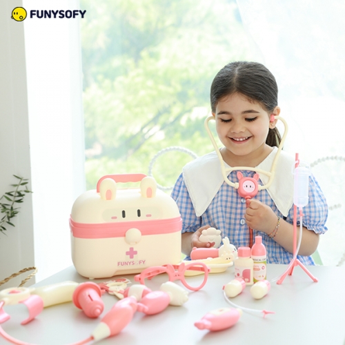 [신규런칭] 퍼니소피 토끼 종합 병원놀이 18종