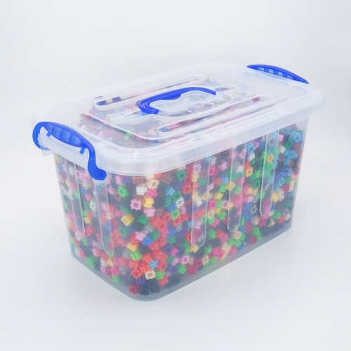 디폼블럭 10mm 6000pcs 대용량 세트 어린이 소근육발달