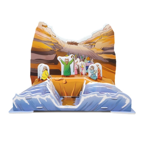 모세와 홍해의 기적 - 가톨릭 성경 교회 입체퍼즐 만들기