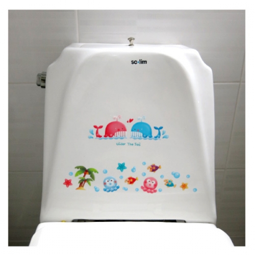 (스티커몰)홈코디(2매) 고래 TL-17097