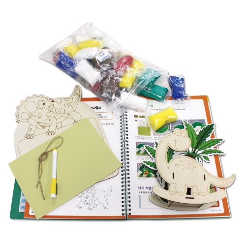 클레이 놀이터 모양놀이 3단계/부자재 제공