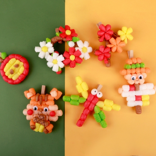 미니플레이콘 가랜드만들기 (가을친구들)