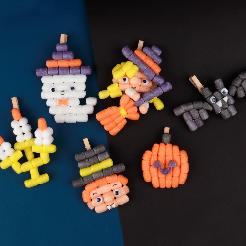 미니플레이콘 가랜드만들기 (할로윈친구들)