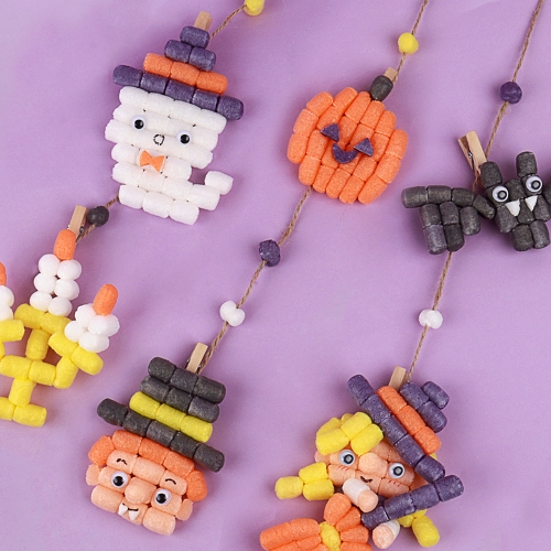 미니플레이콘 가랜드만들기 (할로윈친구들)