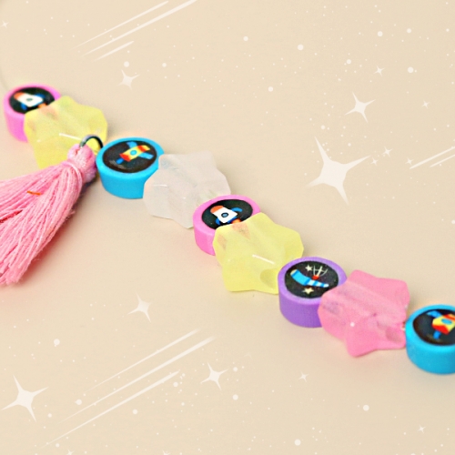 우주 별 야광팔찌