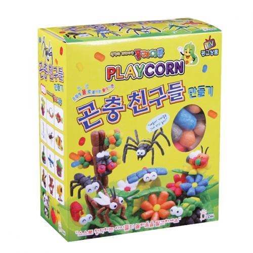 플레이콘 공룡과 친구들 4종-1세트