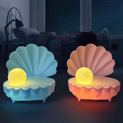 [탑키드] 진주 조개  LED 무드등