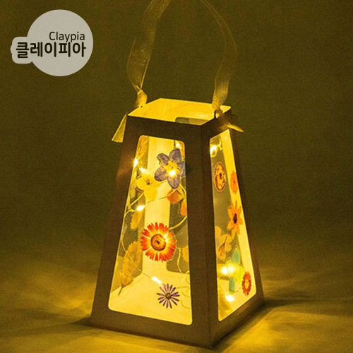 267 종이 압화 무드등 DIY