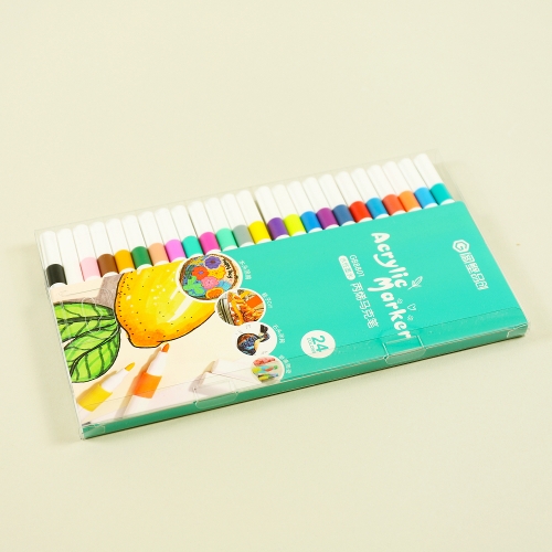 24색 아크릴 펜 마카 화방 미술재료