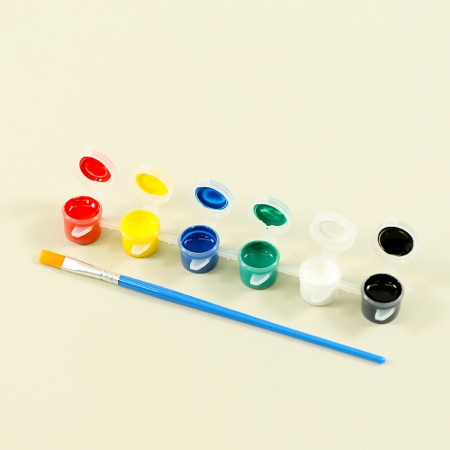 미니 아크릴 물감 붓 세트
