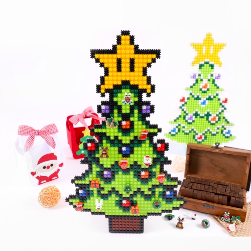 디폼블럭 8mm 크리스마스 파츠 (10개입)