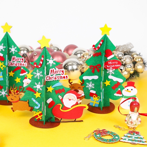 크리스마스 DIY 펠트 트리 만들기