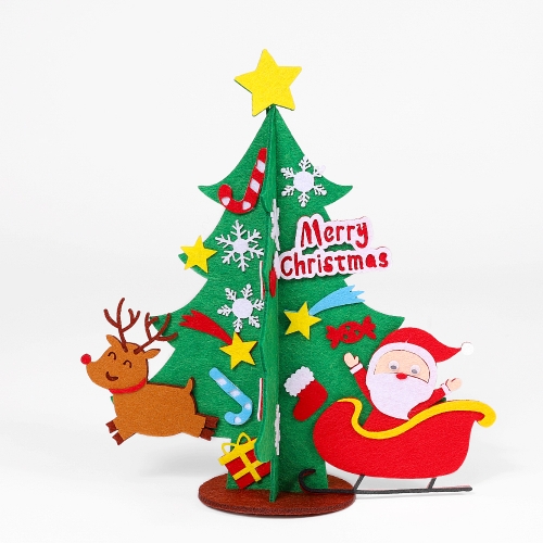 크리스마스 DIY 펠트 트리 만들기