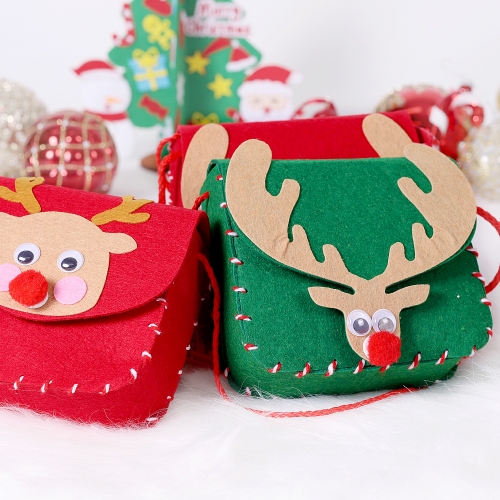 크리스마스 DIY 펠트 가방 만들기
