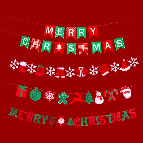 크리스마스 가랜드 4종