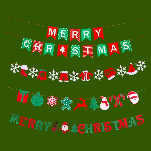 크리스마스 가랜드 4종