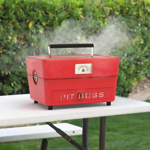 PIT BOSS 피트보스 휴대용 캠핑 바베큐 차콜 숯 그릴 (레드, 옐로우, 블랙)