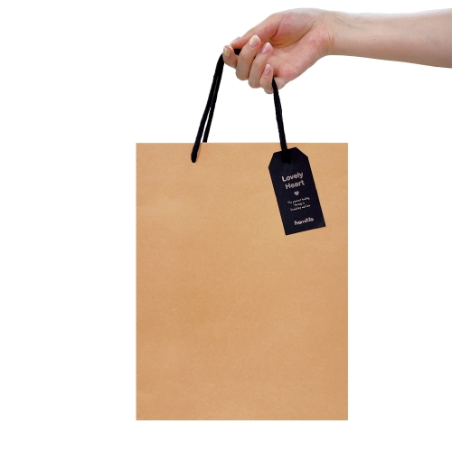 무지 직사각 쇼핑백 (세로/소) 20x28x10 (10매)