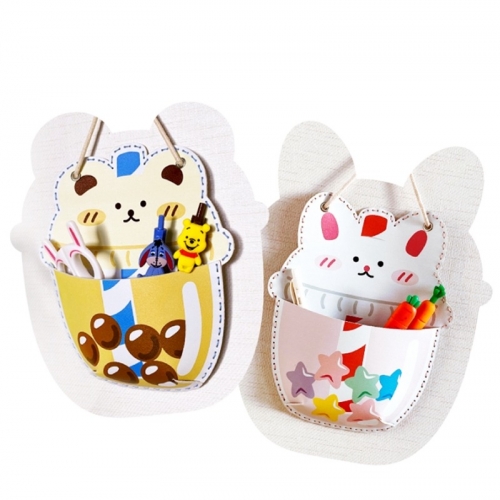 DIY 활동 가죽 공예 만들기 꾸미기 행잉 수납걸이 2종 세트