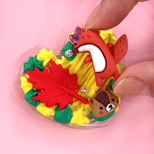 [하하당] 가을 데코덴 투명 스마트톡