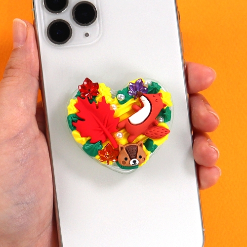 [하하당] 가을 데코덴 투명 스마트톡