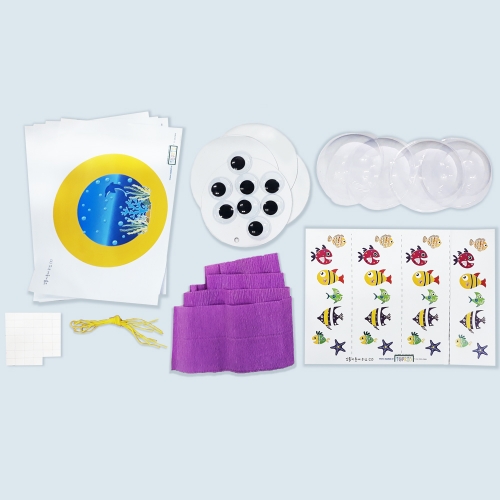 [탑키드] 만들기 문어 리스 (4인용)