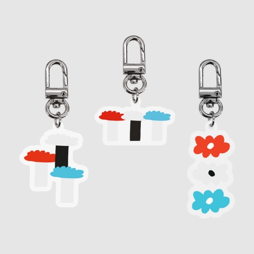 보킷 키링 숲시리즈 3종