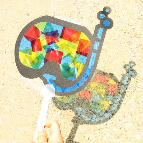 메이크문구 DIY664 썬캐쳐만들기 물안경부채