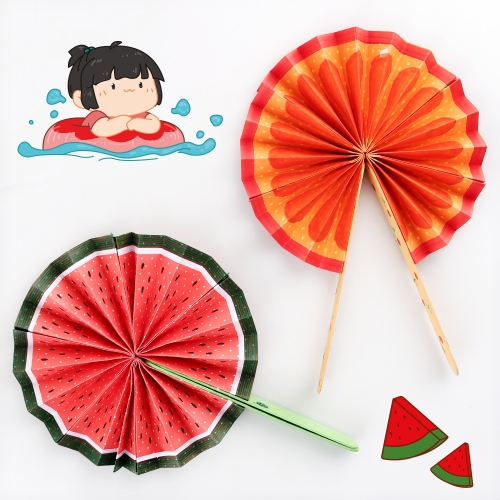 메이크문구 여름부채만들기세트