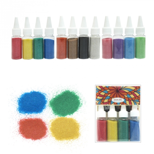 스톤아트_석분 4색세트