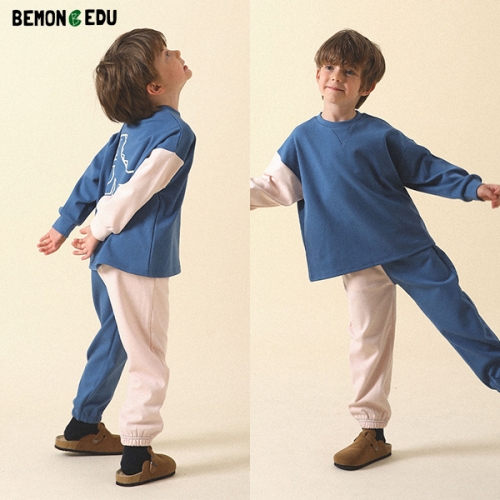 [선물박스] [신규런칭] 베몽에듀 동복 활동복 세트 디노 반전 셋업