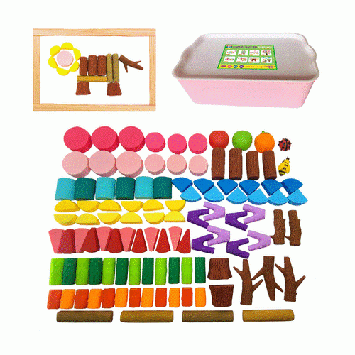 106종 소프트 자석나무모형 놀이세트 (유치부/유아부)