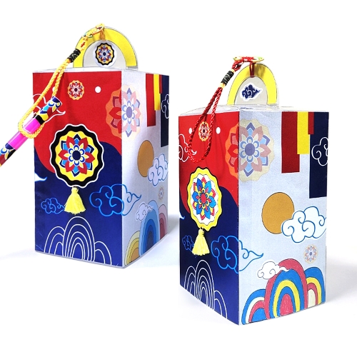 [탑키드] 만들기 LED 전통 청사초롱 (4인용)