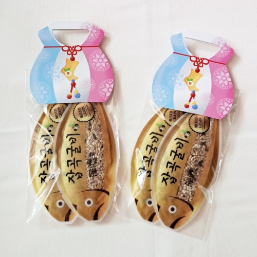 (색동손잡이) 잡곡굴비2개/잡곡굴비3개_1세트_ 답례품 무료라벨지