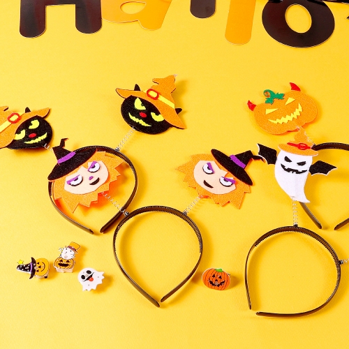 할로윈 펠트 머리띠 만들기