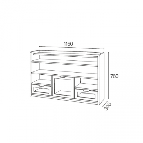 자작 미술정리장A