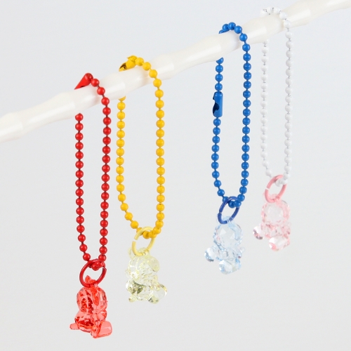 메이크문구 칼라군번줄 15cm 혼합