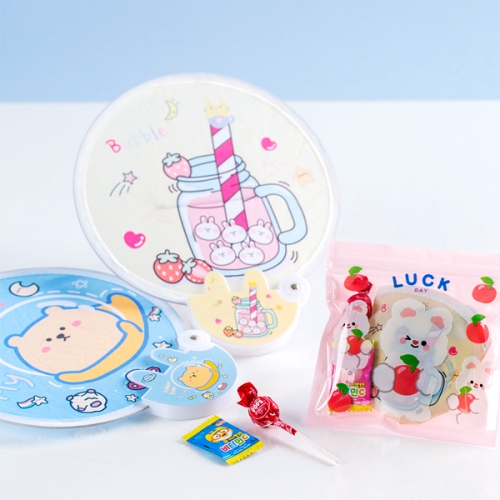 [구디백]귀욤귀욤 귀요미 포켓 부채 구디백 소풍 운동회 (동물친구) G_GI0082